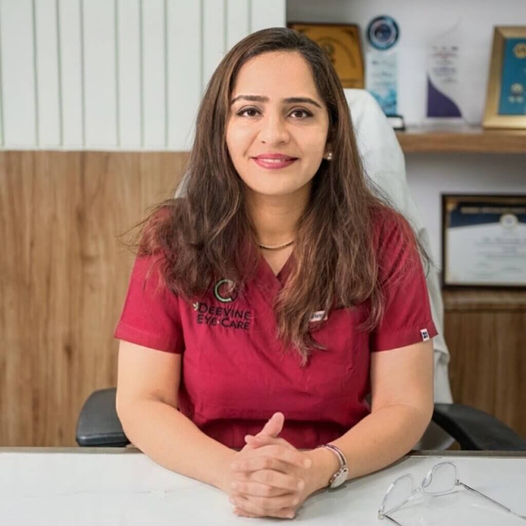 Dr. Devanshi Shah, eye surgeon and founder of Deevine Eye Care, Ghatkopar
